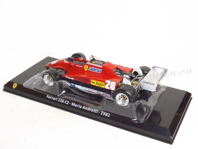 Ferrari 126 C2 M. Andretti 1982 1:24