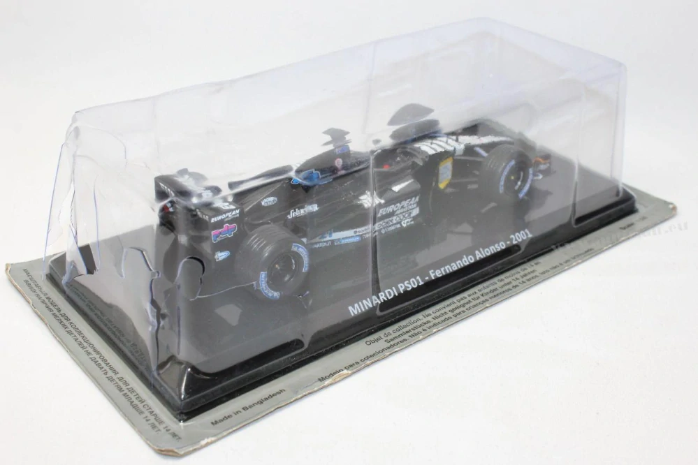 Minardi F1 PS01 No. 21 F. Alonso 2001 1:24