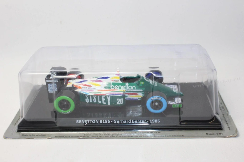 Benetton B186 G. Berger 1986 1:24